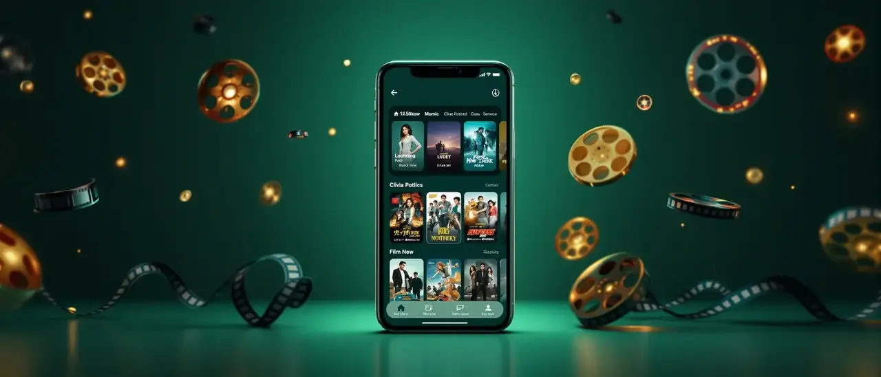 樱桃影视 APP 界面展示